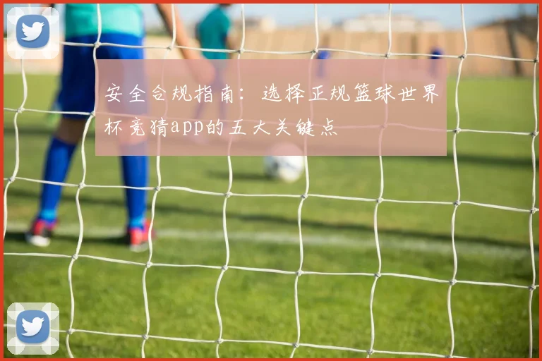 安全合规指南：选择正规篮球世界杯竞猜app的五大关键点