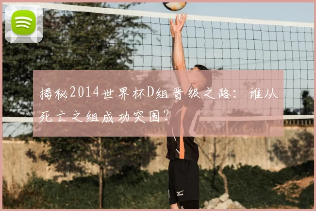 揭秘2014世界杯D组晋级之路:谁从死亡之组成功突围?