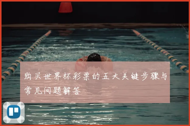 购买世界杯彩票的五大关键步骤与常见问题解答